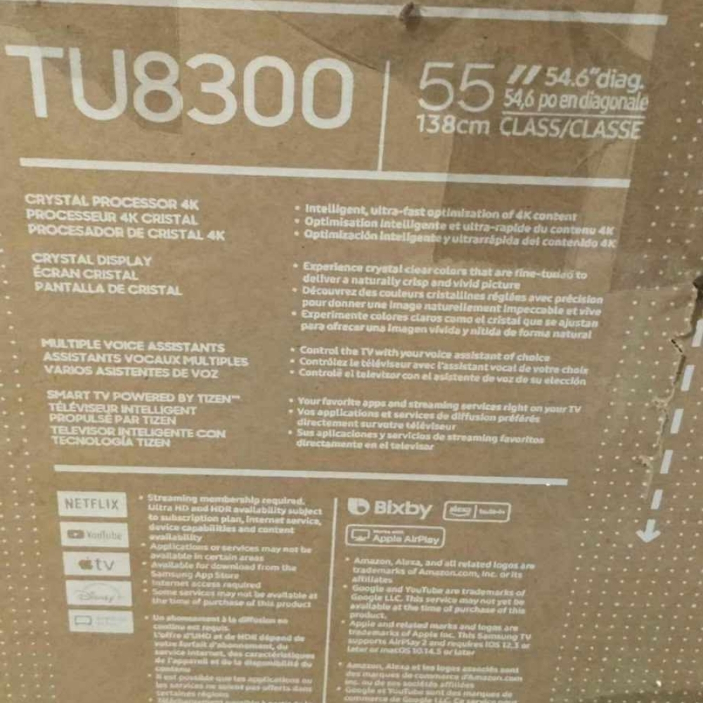 Brand new Samsung tv 55inch